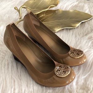 Tory Burch wedge pumps